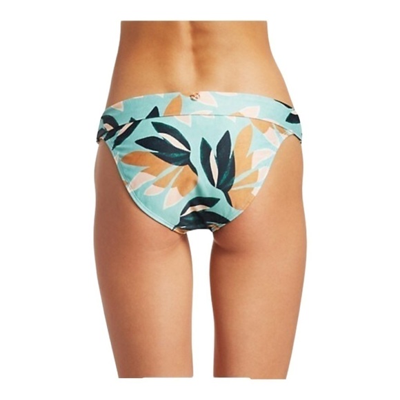 VIX Paula Hermanny Aqua Matisse Bikini Bottoms Size 6 - Picture 2 of 5